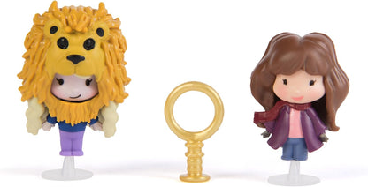 Harry Potter Micro Magical Moments, Quidditch Surprise Set with 2 Figures (approx. 3.8 cm Tall) and Accessories, Toy for Children from 6 Years, Fan Item (Assorted