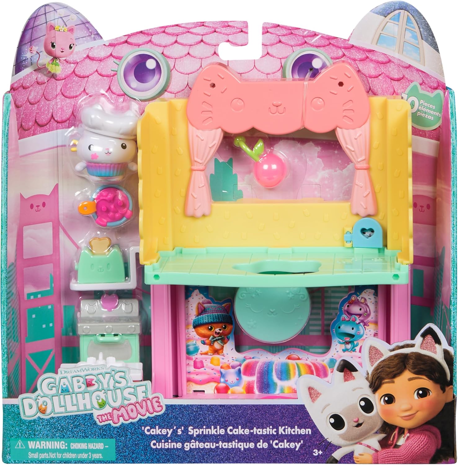 Spin Master Gabby`S Dollhouse Movie: Mercat`S Spa-Wesome Bathroom (20151912)
