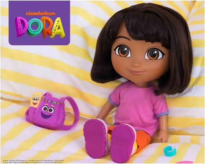 Dora, Dora Doll Sings and Explores with Music, Sound Effects, Bilingual Phrases, Doll Clothes and Accessories, Toys for Girls and Boys from 3 Years