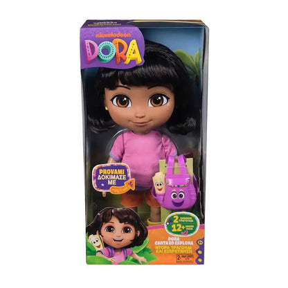 Dora, Dora Doll Sings and Explores with Music, Sound Effects, Bilingual Phrases, Doll Clothes and Accessories, Toys for Girls and Boys from 3 Years