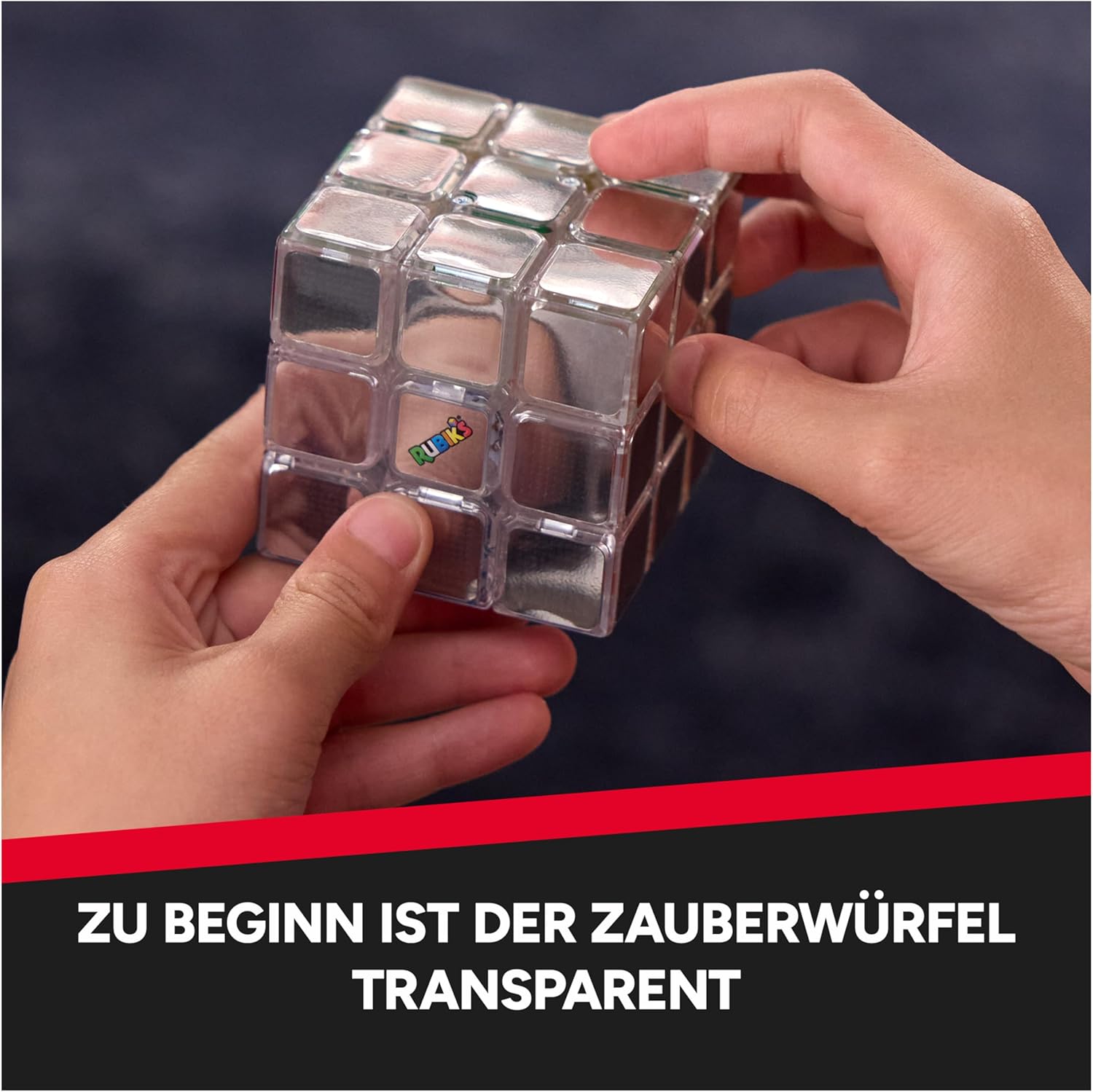 Rubik's Cubo, Cubo Pulse Originale con Luci Lampeggianti per una Sfida Contro il Tempo, Antistress e Rompicapo per Adulti e Bambini, 8+ Anni