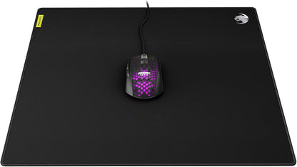Roccat Sense CTRL Non-Slip Rubber Backed, Vulcanized Control Surface Gaming Mousepad with low-profile stitched edges - Square