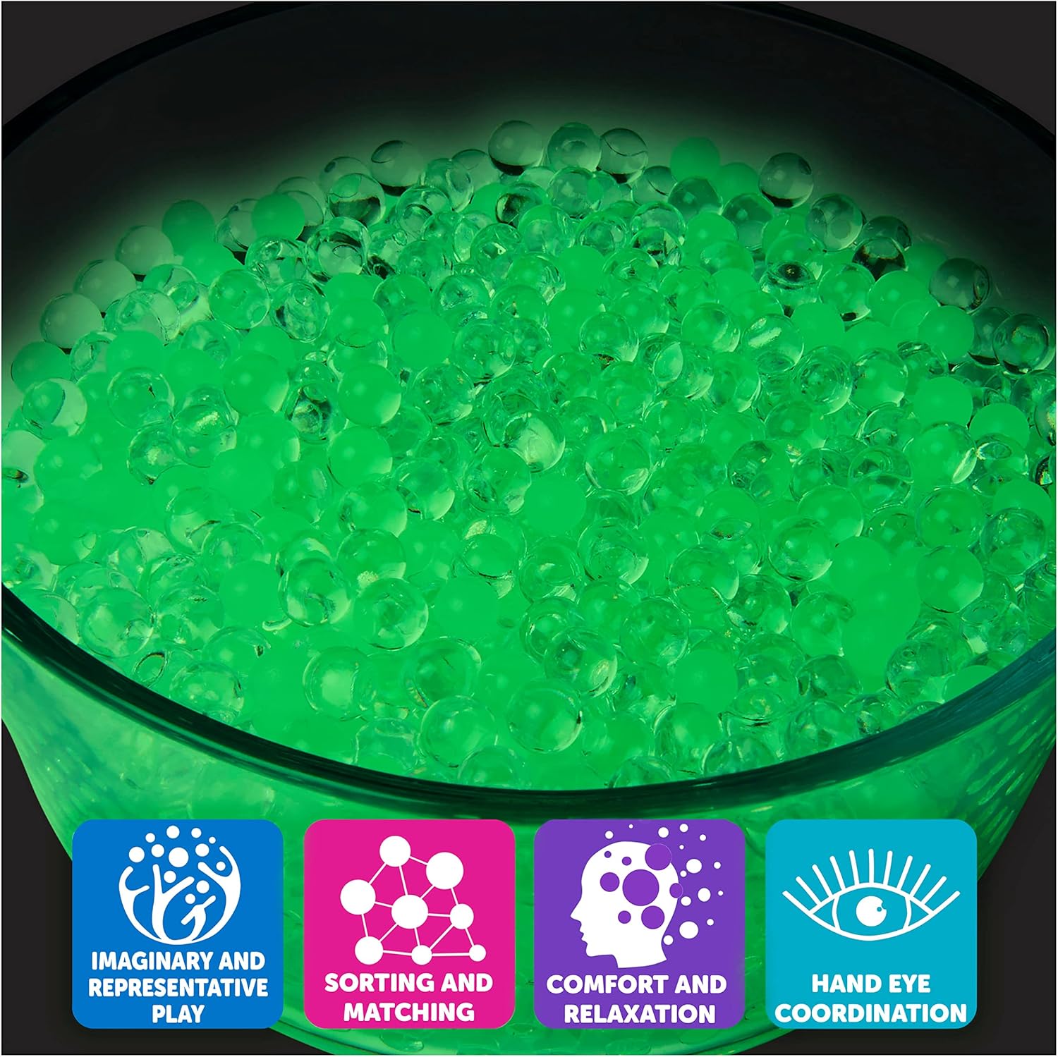 Spin Master Orbeez: Glow In The Dark Orbeez 1.500 Orbeez (6064716)