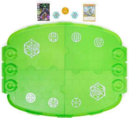 Bakugan Evo Battle Arena, Includes Exclusive Leonidas Bakugan for Ages 6 and Up, AS SEEN on ROBLOX, NETFLIX and POP TV