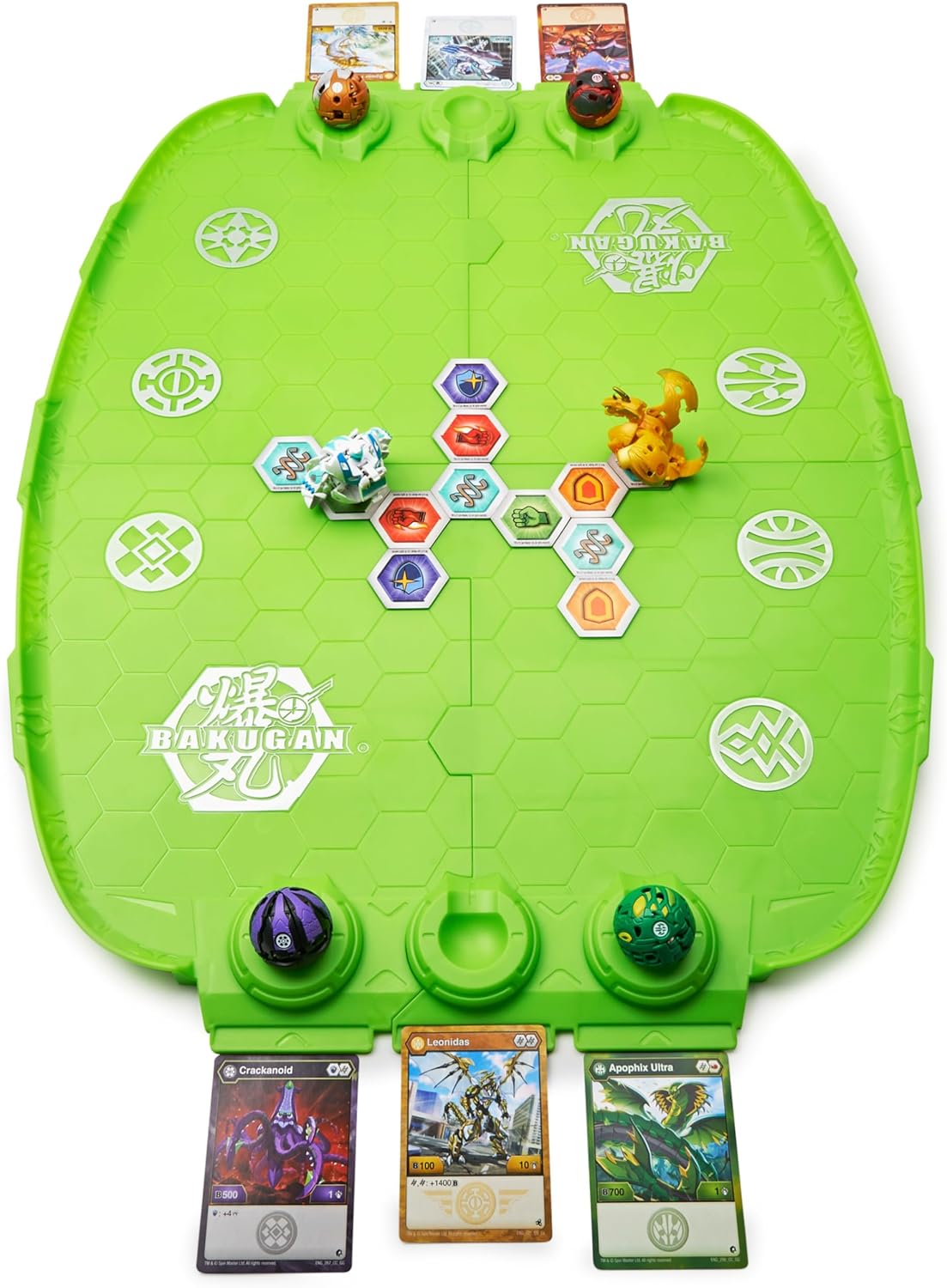 Bakugan Evo Battle Arena, Includes Exclusive Leonidas Bakugan for Ages 6 and Up, AS SEEN on ROBLOX, NETFLIX and POP TV
