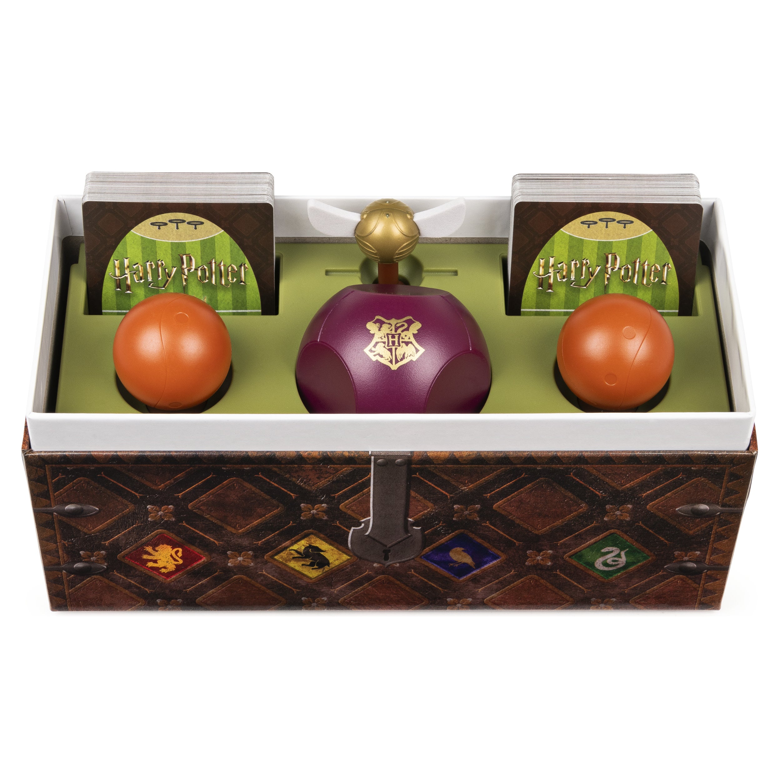 Wizarding World Harry Potter Catch The Golden Snitch, A Quidditch Board Game for Witches, Wizards and Muggles, Family Game Ages 8 & up