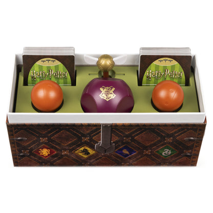 Wizarding World Harry Potter Catch The Golden Snitch, A Quidditch Board Game for Witches, Wizards and Muggles, Family Game Ages 8 & up