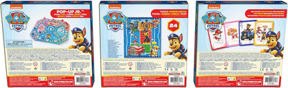 Paw Patrol - Game Bundle with Jumbo Cards - Pop-Up Game and 24 Piece Puzzle