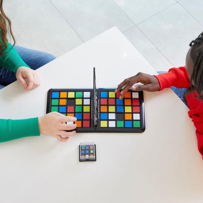 Rubik's 2-Player Rubik's Quick Release Race, Classic Fast Pace Strategic Brain Game