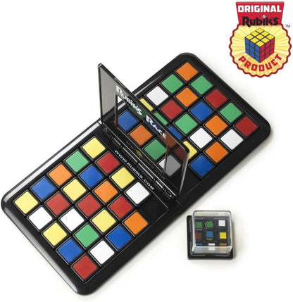 Rubik's 2-Player Rubik's Quick Release Race, Classic Fast Pace Strategic Brain Game