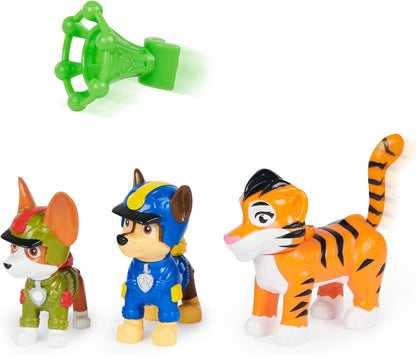 SPIN MASTER Pack of 3 Jungle Paw Patrol Ass Figures
