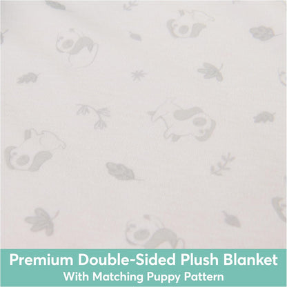 GUND Puppy Comforter - Made from 100% Recycled Material, Approx. 25 cm, for Babies from Birth