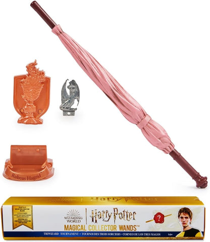 Wizarding World Harry Potter Surprise Collectible Stick Harry Potter and Goblet of Fire with Metal Base and Icon 14+ Years