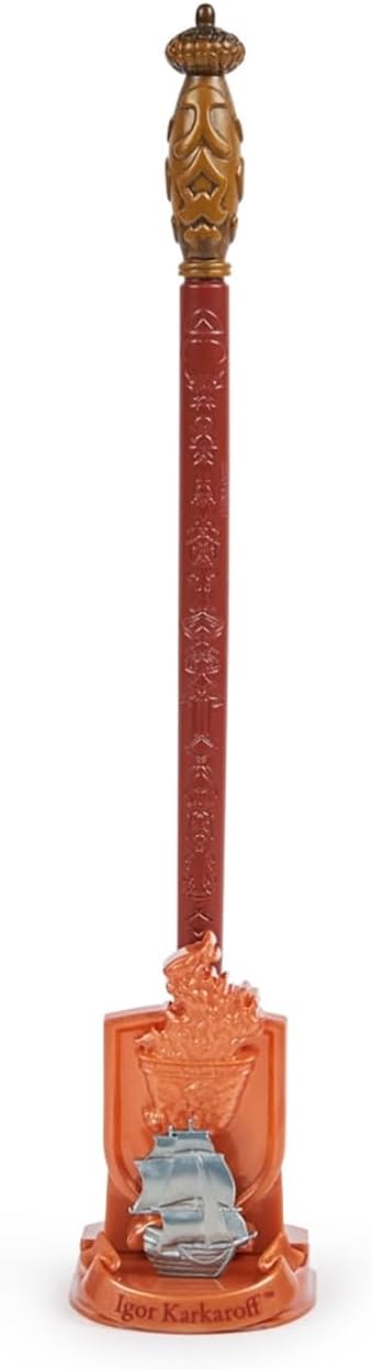 Wizarding World Harry Potter Surprise Collectible Stick Harry Potter and Goblet of Fire with Metal Base and Icon 14+ Years