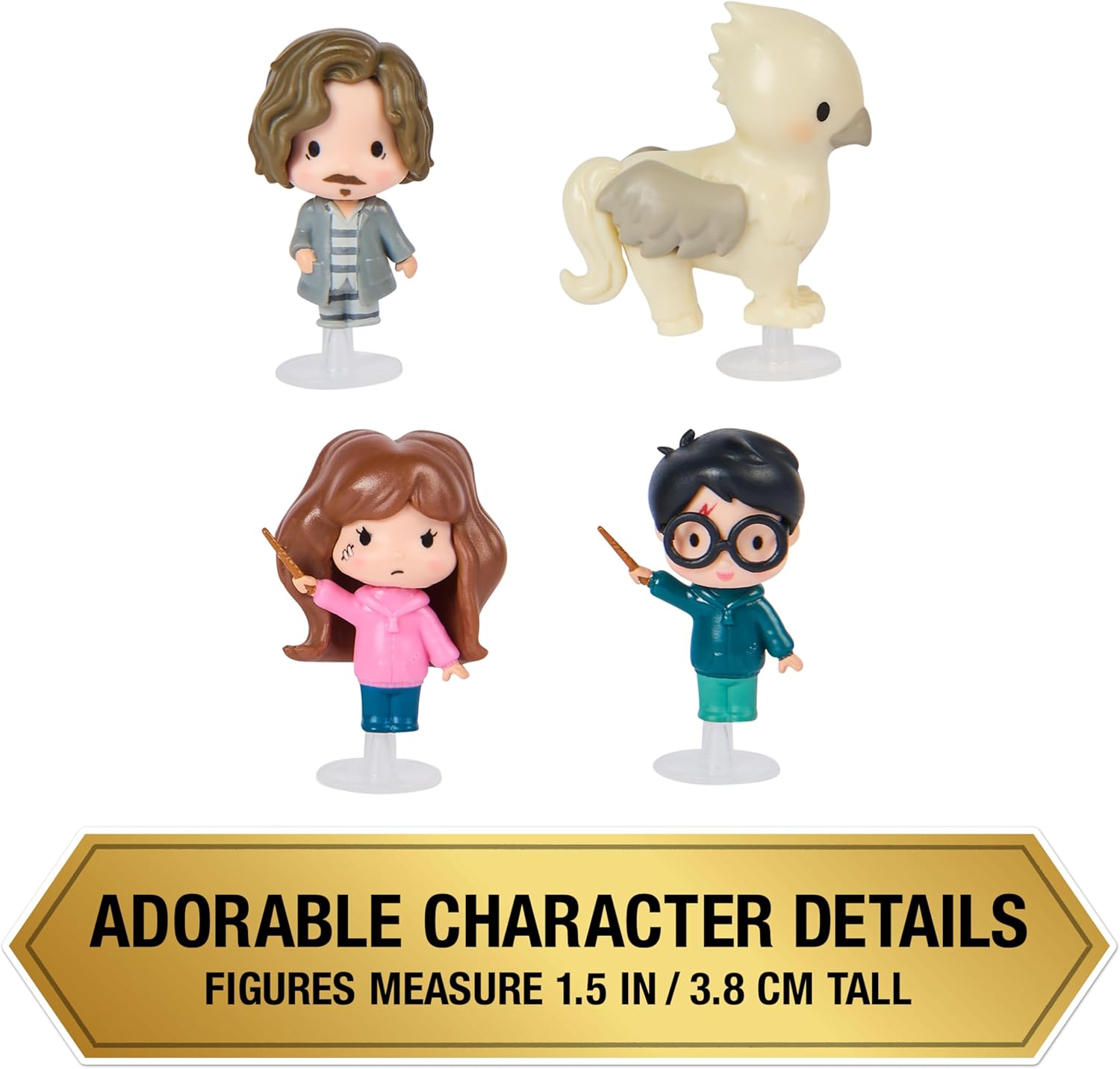 Wizarding World Harry Potter, Micro Magical Moments Prisoner of Azkaban Rescue Gift Set with 4 Mini Figures & Display Case, Kids’ Toys for Ages 6+