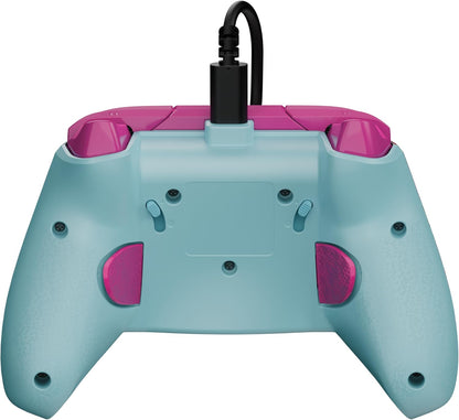 Turtle Beach Rematch Advanced Android Dreams Wired Gaming Controller for Xbox and PC – Glow, Officially Licensed by Xbox, Remappable Buttons, Hall-Effect Hair Triggers, 8ft Cable