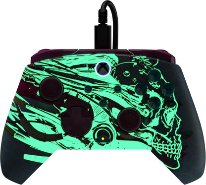 Turtle Beach Rematch Advanced Android Dreams Wired Gaming Controller for Xbox and PC – Glow, Officially Licensed by Xbox, Remappable Buttons, Hall-Effect Hair Triggers, 8ft Cable