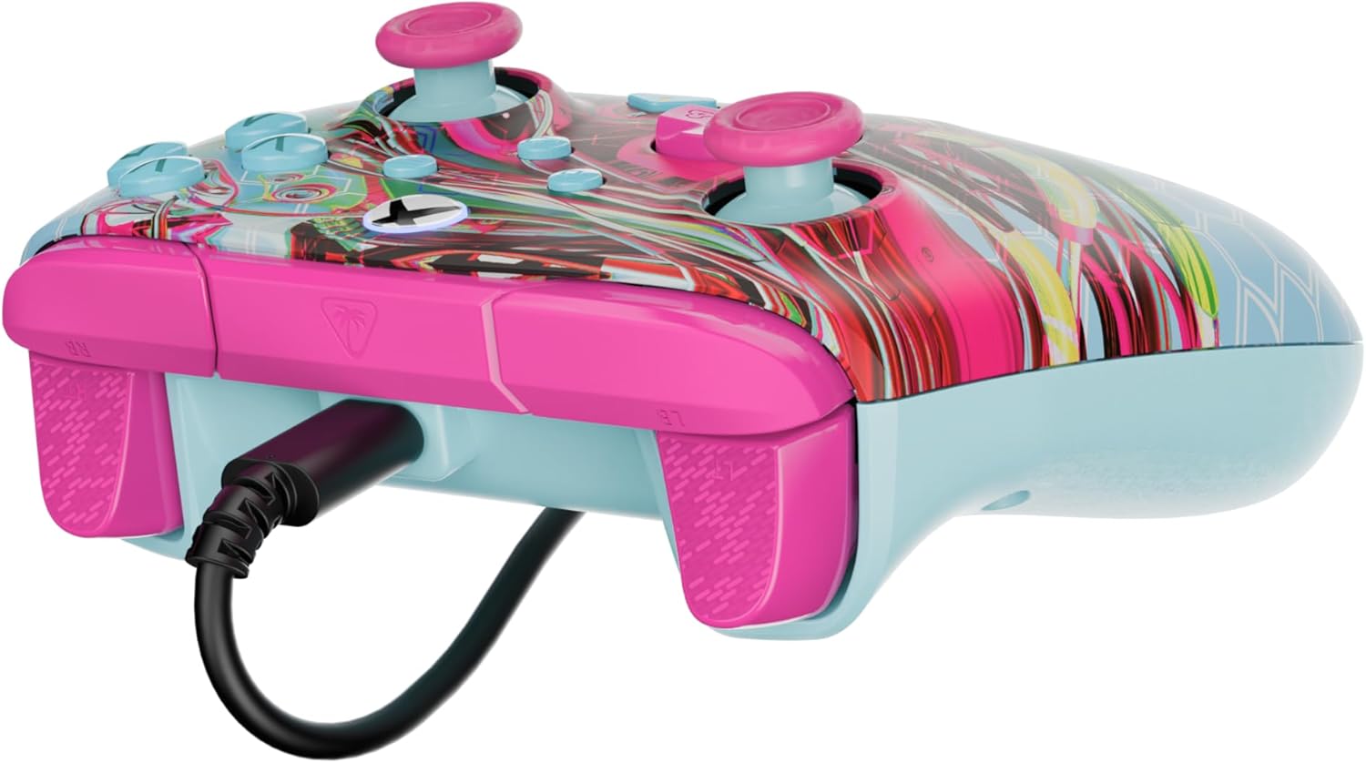 Turtle Beach Rematch Advanced Android Dreams Wired Gaming Controller for Xbox and PC – Glow, Officially Licensed by Xbox, Remappable Buttons, Hall-Effect Hair Triggers, 8ft Cable
