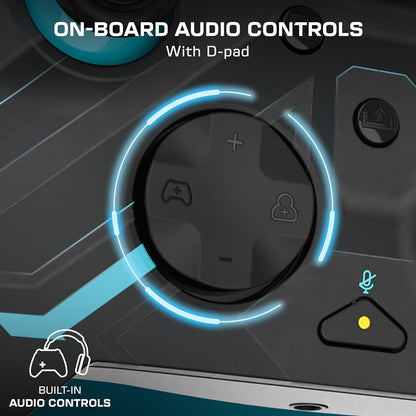 Turtle Beach Rematch Advanced Titan Steel Wired Gaming Controller for Xbox and PC – Glow, Officially Licensed by Xbox, Remappable Buttons, Hall-Effect Hair Triggers, 8ft Cable