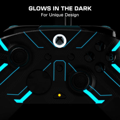 Turtle Beach Rematch Advanced Titan Steel Wired Gaming Controller for Xbox and PC – Glow, Officially Licensed by Xbox, Remappable Buttons, Hall-Effect Hair Triggers, 8ft Cable