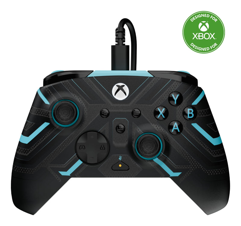 Turtle Beach Rematch Advanced Wired Gaming Controller Licensed for Xbox Series X|S, Xbox One, Windows PC - Glow, Remappable Buttons, Hair Triggers, Audio Controls, Impulse Triggers