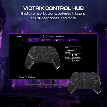 Turtle Beach UK Victrix Pro BFG Reloaded Wireless Modular PlayStation Controller Black, for competitive and esports gamers