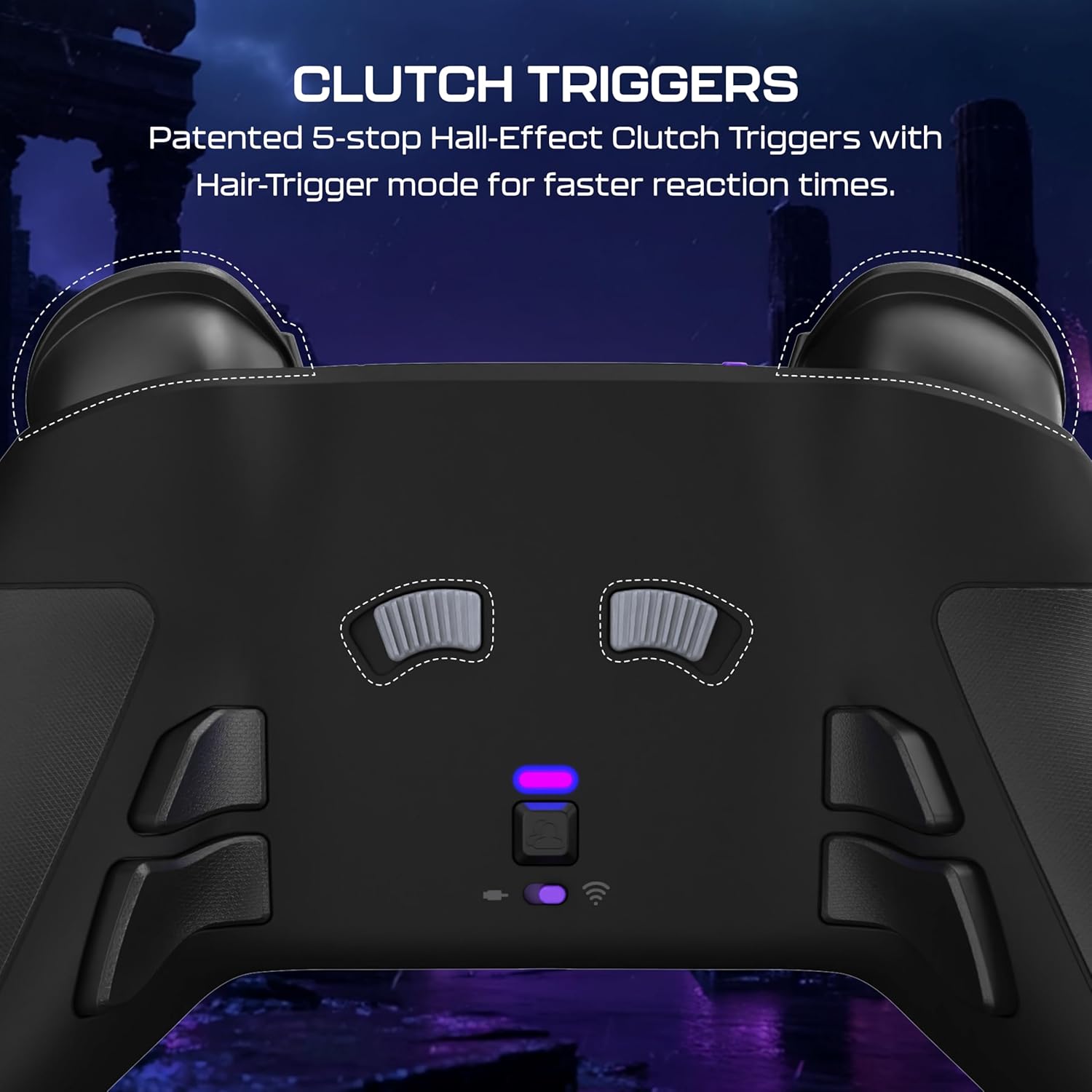 Turtle Beach UK Victrix Pro BFG Reloaded Wireless Modular PlayStation Controller Black, for competitive and esports gamers