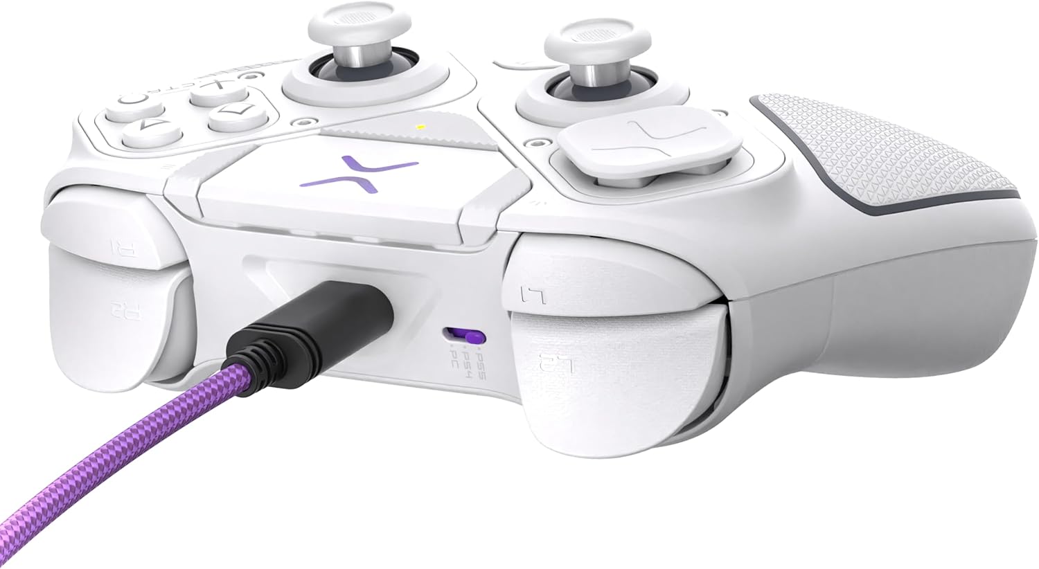 Turtle Beach UK Victrix Pro BFG Reloaded Wireless Modular PlayStation Controller White, for competitive and esports gamers