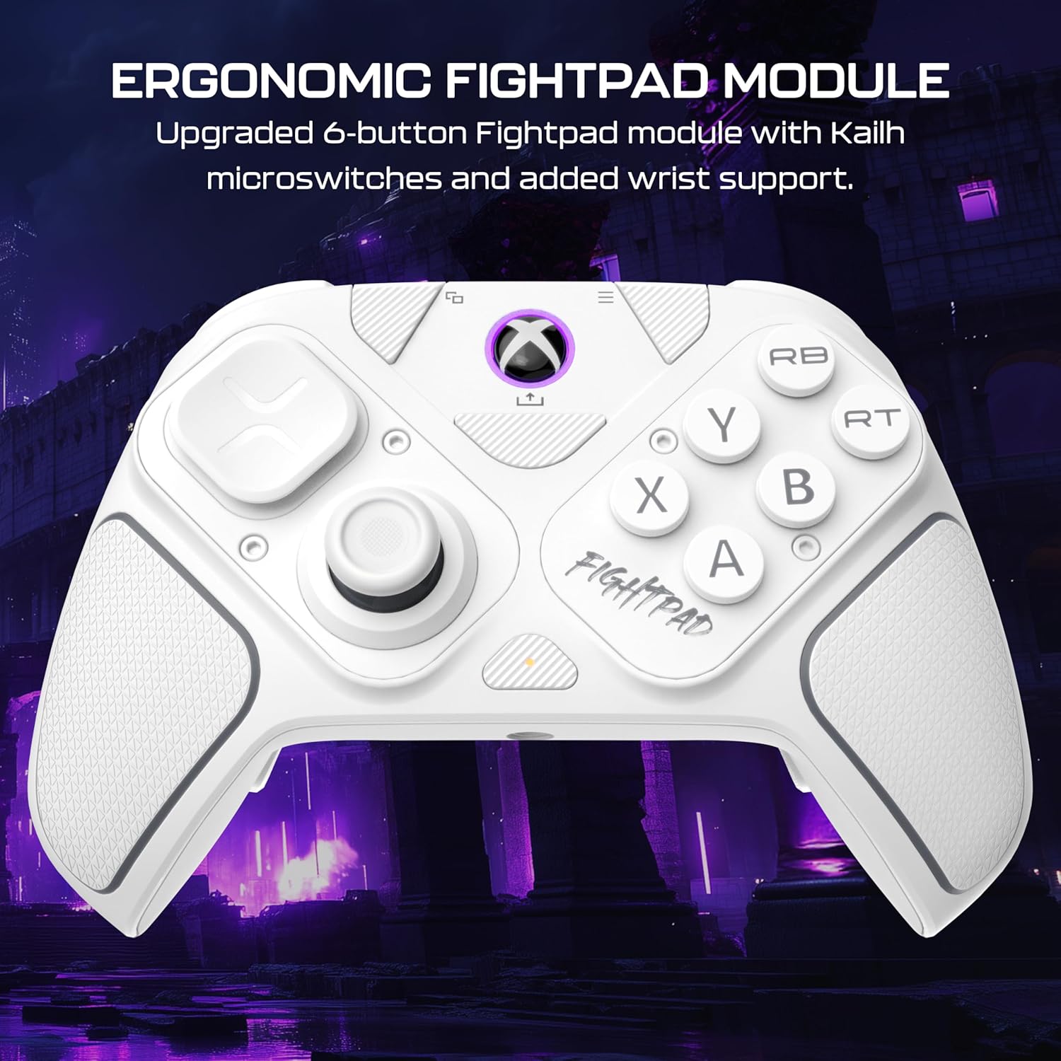 Turtle Beach UK Victrix Pro BFG Reloaded Wireless Modular Xbox Controller White, for competitive and esports gamers