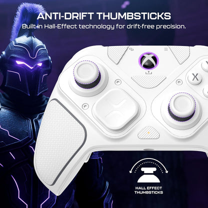 Turtle Beach UK Victrix Pro BFG Reloaded Wireless Modular Xbox Controller White, for competitive and esports gamers