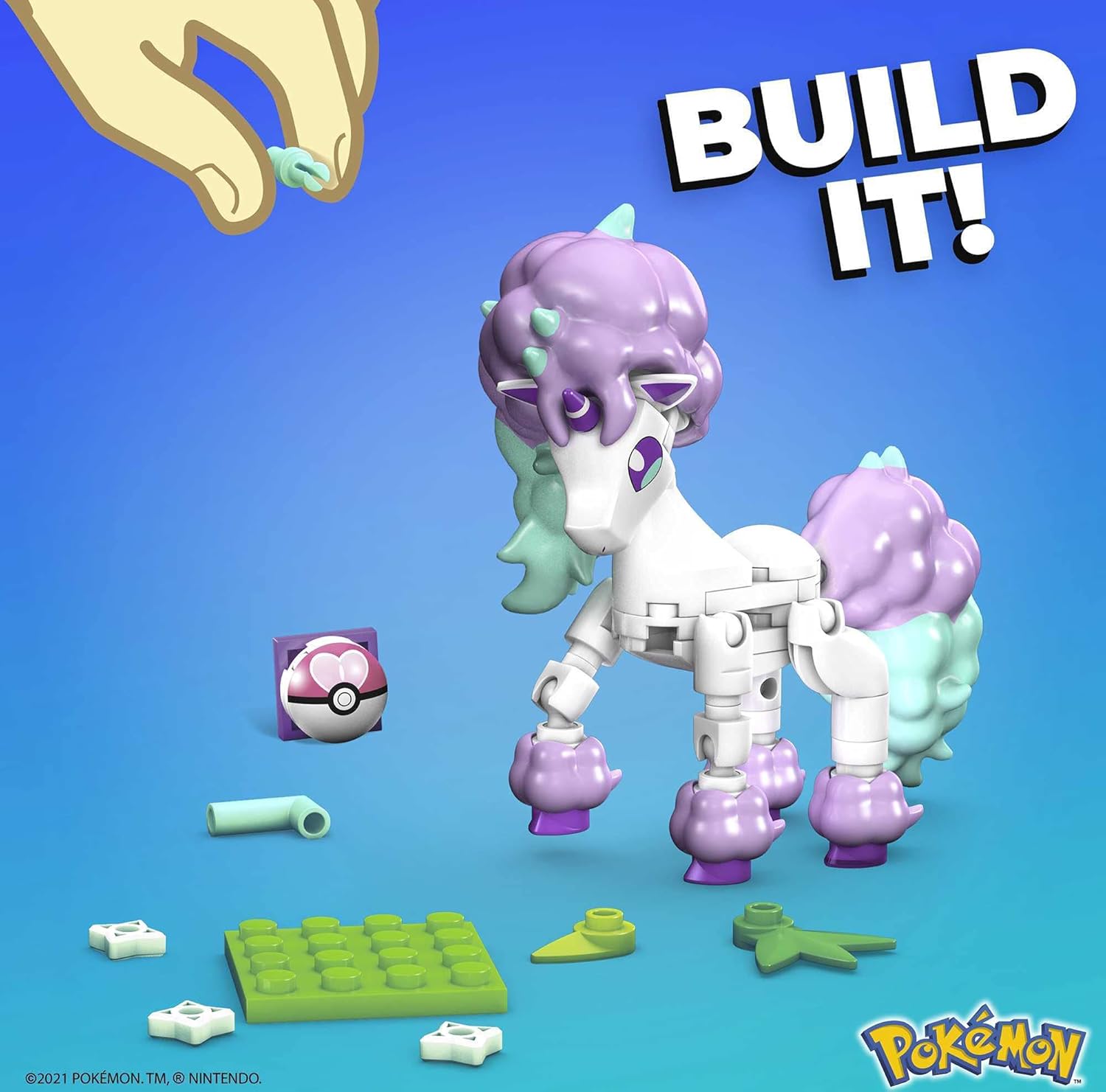 Mega Construx Pokemon: Power Pack Galarian Ponyta (Gyg94)