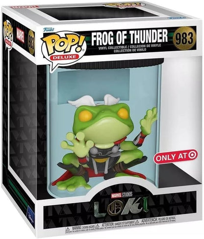 Funko POP! Deluxe: Loki Frog of Thunder Pop! Vinyl Collectible Toy Figure - Limited Edition Exclusive