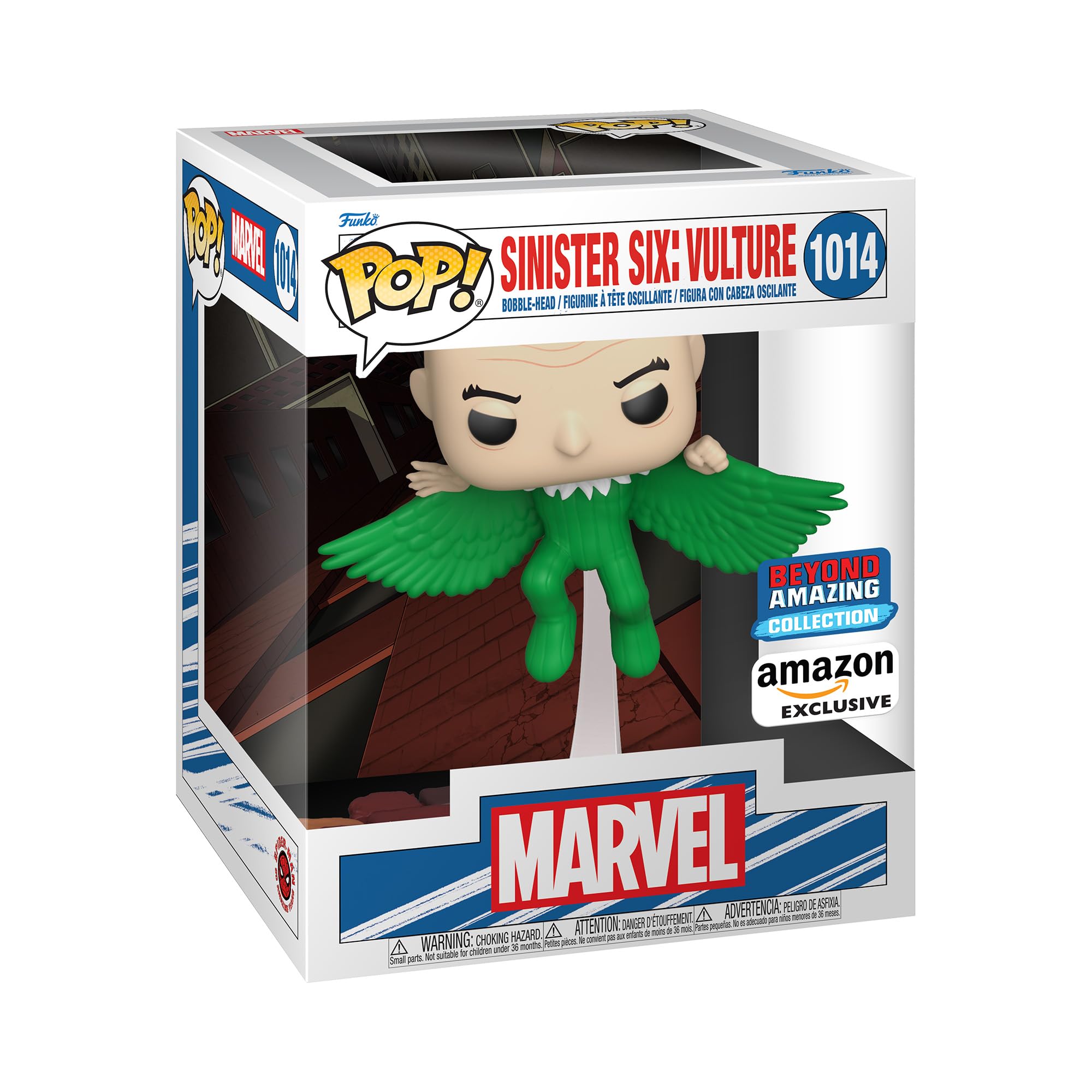 Funko POP! Deluxe: Marvel Sinister Six - Vulture - Marvel Comics - Amazon Exclusive - Collectable Vinyl Figure - Gift Idea - Official Merchandise - Toys for Kids & Adults - Comic Books Fans
