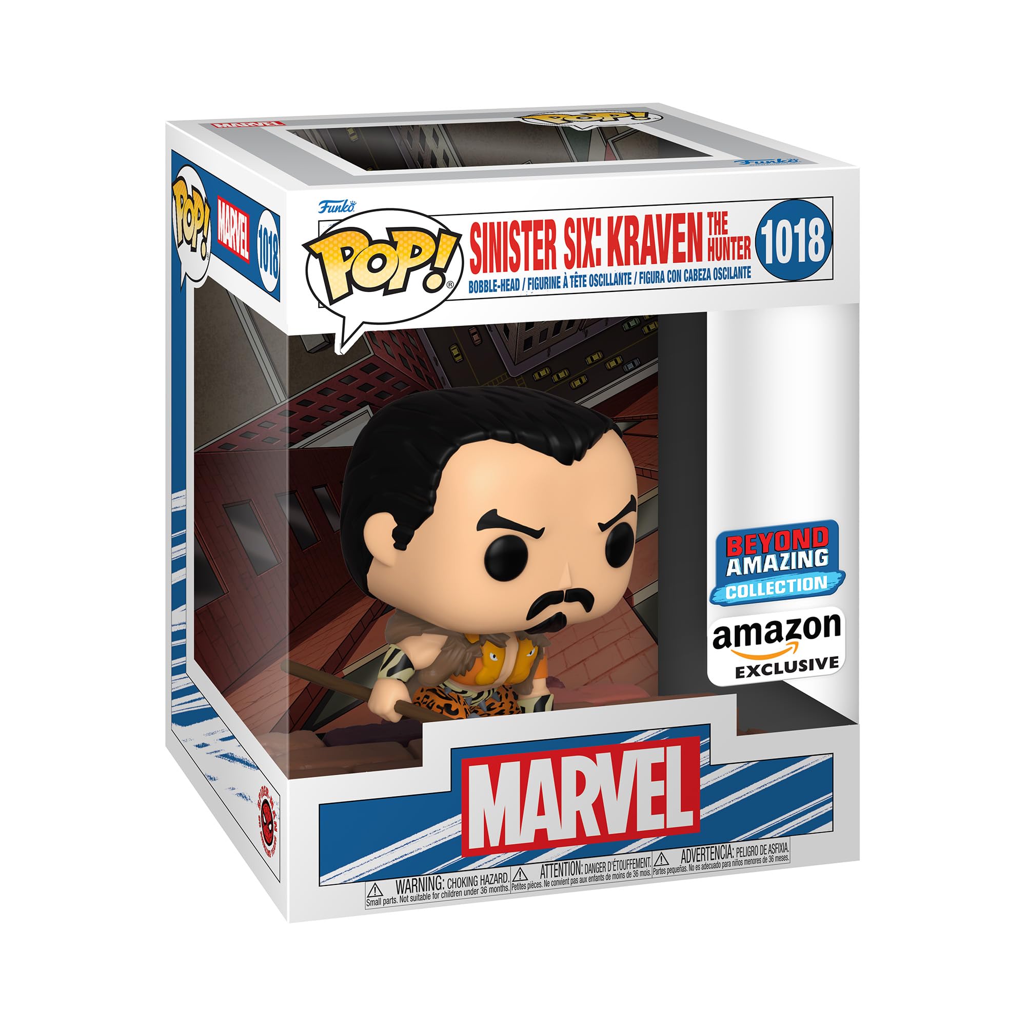 Funko POP! Deluxe: Marvel Sinister 6 - Kraven - Marvel Comics - Amazon Exclusive - Collectable Vinyl Figure - Gift Idea - Official Merchandise - Toys for Kids & Adults - Comic Books Fans