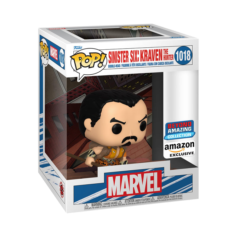 Funko POP! Deluxe: Marvel Sinister 6 - Kraven - Marvel Comics - Amazon Exclusive - Collectable Vinyl Figure - Gift Idea - Official Merchandise - Toys for Kids & Adults - Comic Books Fans