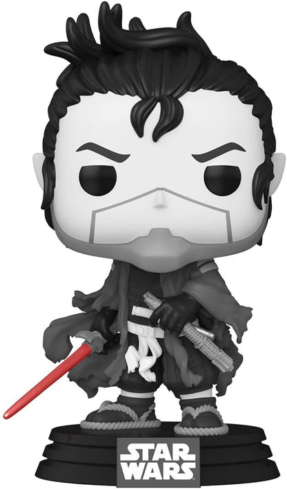 Funko Pop! & Tee (Adult): Disney Star Wars Visions - The Ronin (Special Edition) Bobble-Head Vinyl Figure And T-Shirt (M