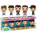 Funko New Kids on the Block Band 5-Pack Pop! Vinyl Figures (Multicolor, Staged Chibi, 6.5 inches height