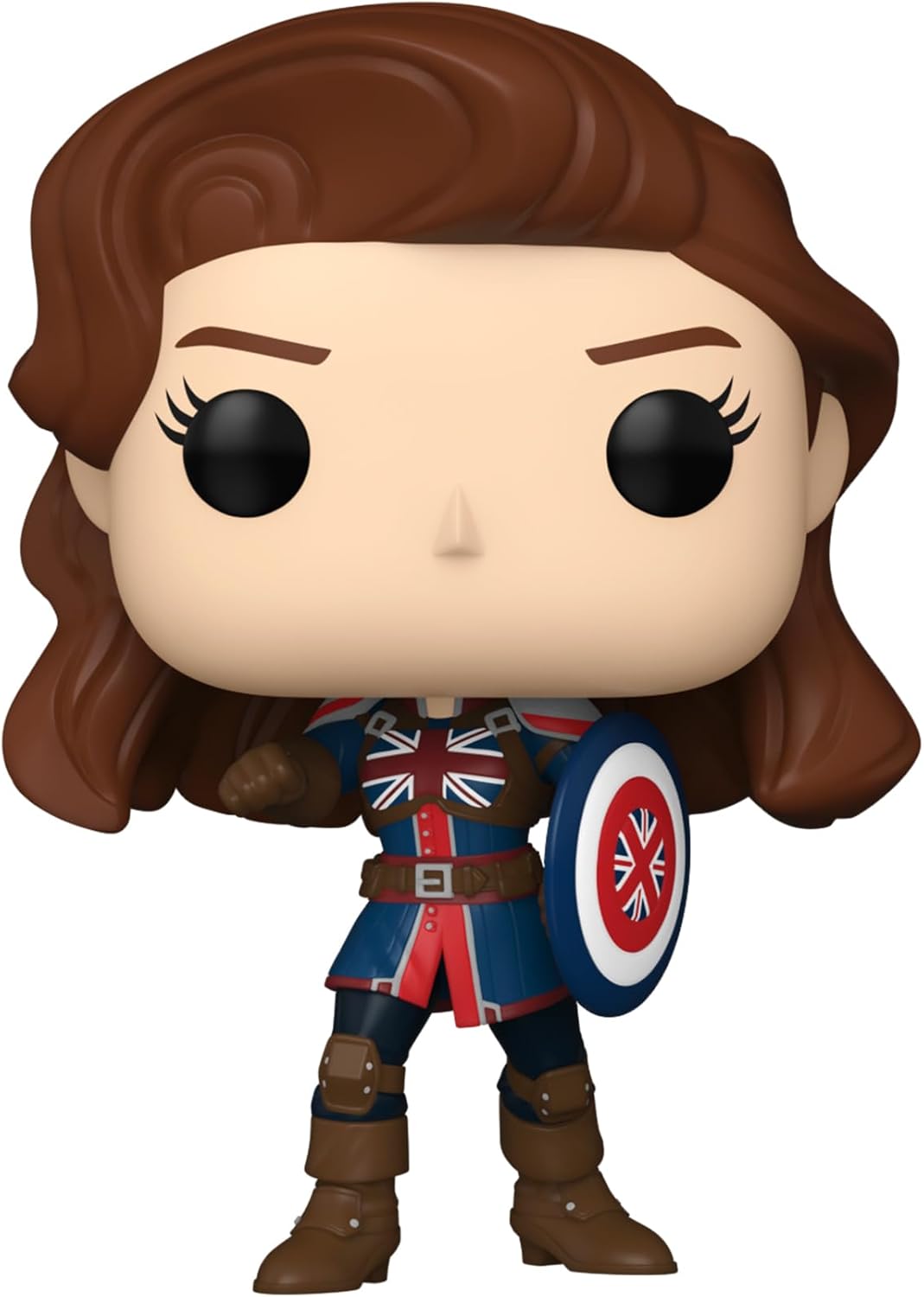 Funko POP! Vinyl: Marvel - What If - 1602 Captain Carter - Collectable Vinyl Figure - Gift Idea - Official Merchandise - Toys for Kids & Adults - TV Fans - Model Figure for Collectors and Display