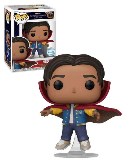 Funko Pop! Marvel Spider-Man No Way Home: Ned with Cloak #1170 - Exclusive Special Edition Vinyl Figure