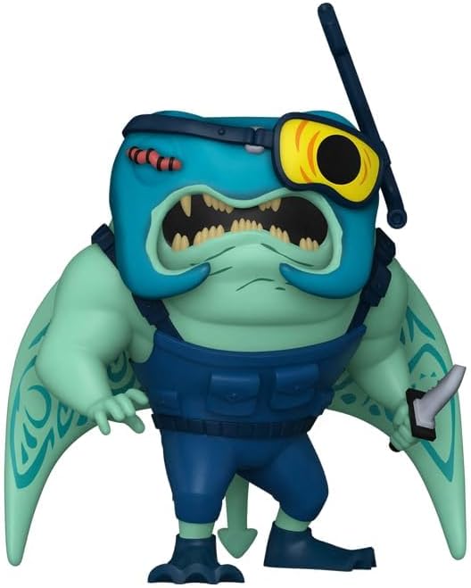 Funko Pop! Movies: TMNT Teenage Mutant Ninja Turtles Mutant Mayhem - Ray Fillet (NYCC 2023 Shared Exclusive