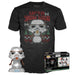 Funko Pop! & Tee (Adult): Star Wars - Holiday Stormtrooper (Metallic) Vinyl Figure & T-Shirt (S)