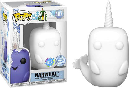 Funko Elf Narwhal DIY Pop! Vinyl Collectible Figure - Limited Edition Exclusive