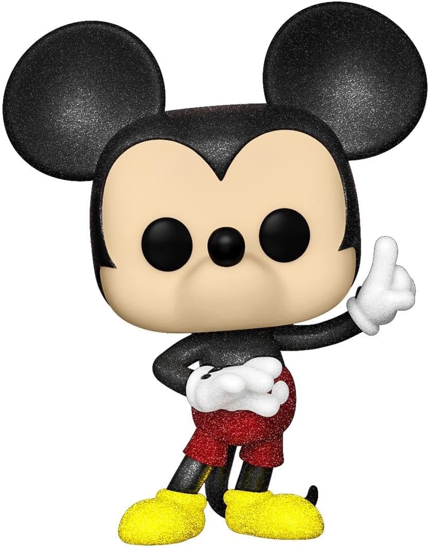 Funko Pop! & Tees (Adult): Disney - Mickey Mouse (Diamond Collection) (Special Edition) Vinyl Figure & T-Shirt (M)