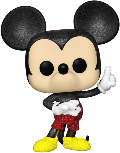 Funko Pop! & Tees (Adult): Disney - Mickey Mouse (Diamond Collection) (Special Edition) Vinyl Figure & T-Shirt (M)