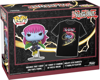 Funko Pop! & Tee (Adult): Yu-Gi-Oh! - Harpie Lady (Black) Vinyl Figure & T-Shirt (M)