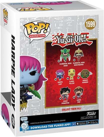 Funko Boxed Pop! & Tees (Adult): Yu-Gi-Oh! - Harpie Lady (Black) Vinyl Figure & T-Shirt (L)