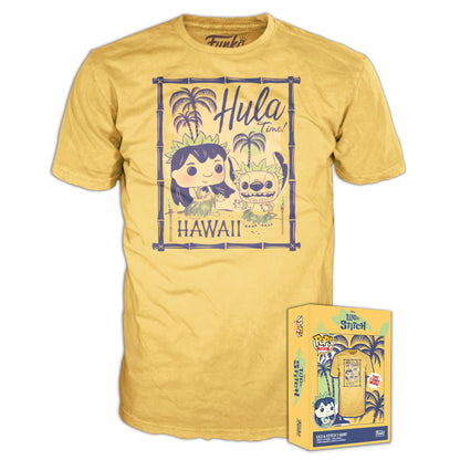 Funko Boxed Pop! Tees Disney: Lilo & Stitch - Hula T-Shirt (M)