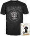 Funko Pop! & Tee (Adult) Disney: Star Wars - Darth Vader (Special Edition) Bobble-Head Vinyl Figure & T-Shirt (M)