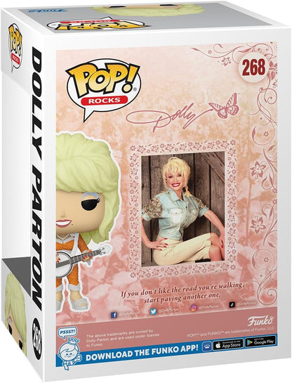 Funko Pop! Rocks: Dolly Parton Diamond Glitter, Amazon Exclusive