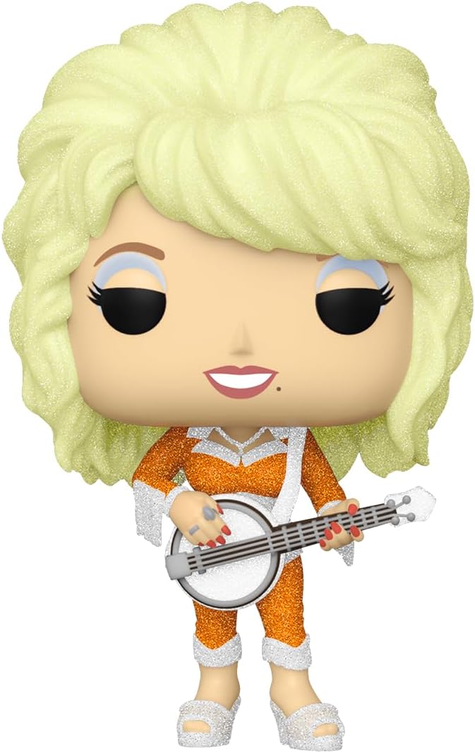 Funko Pop! Rocks: Dolly Parton Diamond Glitter, Amazon Exclusive